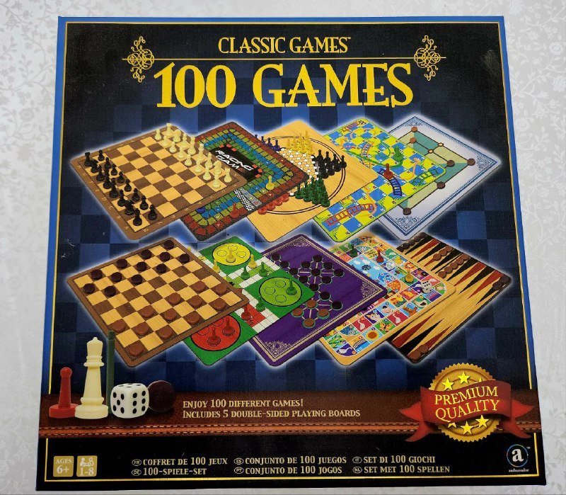 Настольная игра RISK, Настольная игра 100 в 1