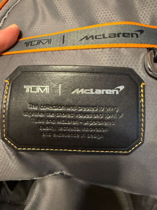 Рюкзак Tumi коллаборация с McLaren 4