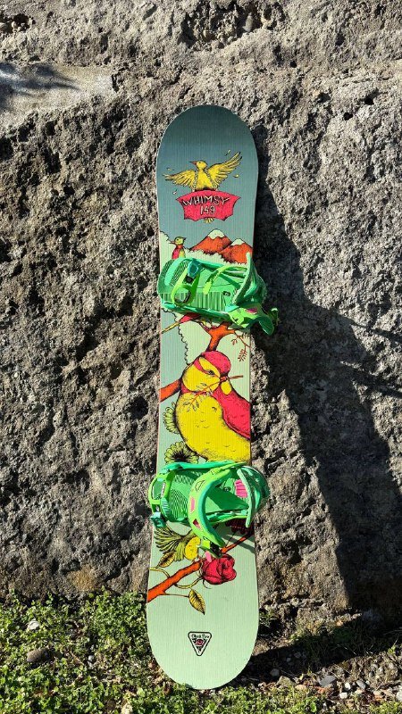 Женский сноуборд комплект Black Fire Whimsy, крепы Drake, ботинки Nike Vapen, чехол Dakine