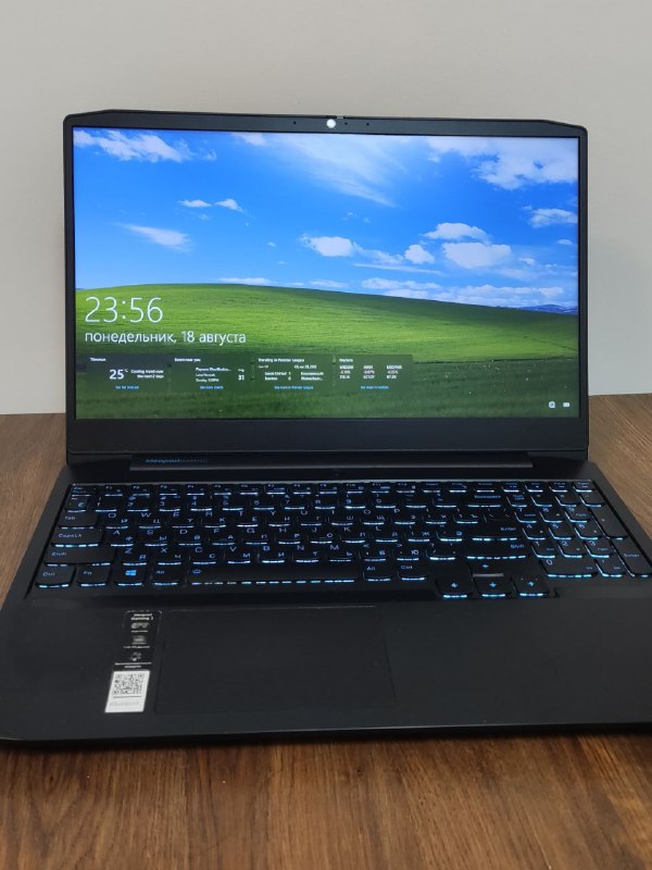 Ноутбук Lenovo Ryzen 5 4600H GTX 1650 16GB RAM 1TB HDD 250GB SSD