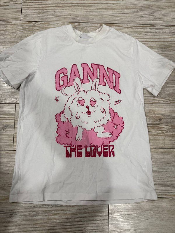 Футболка ganni XS