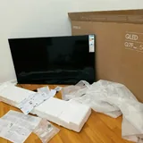 Большой новый телевизор Samsung QLED 4K 2