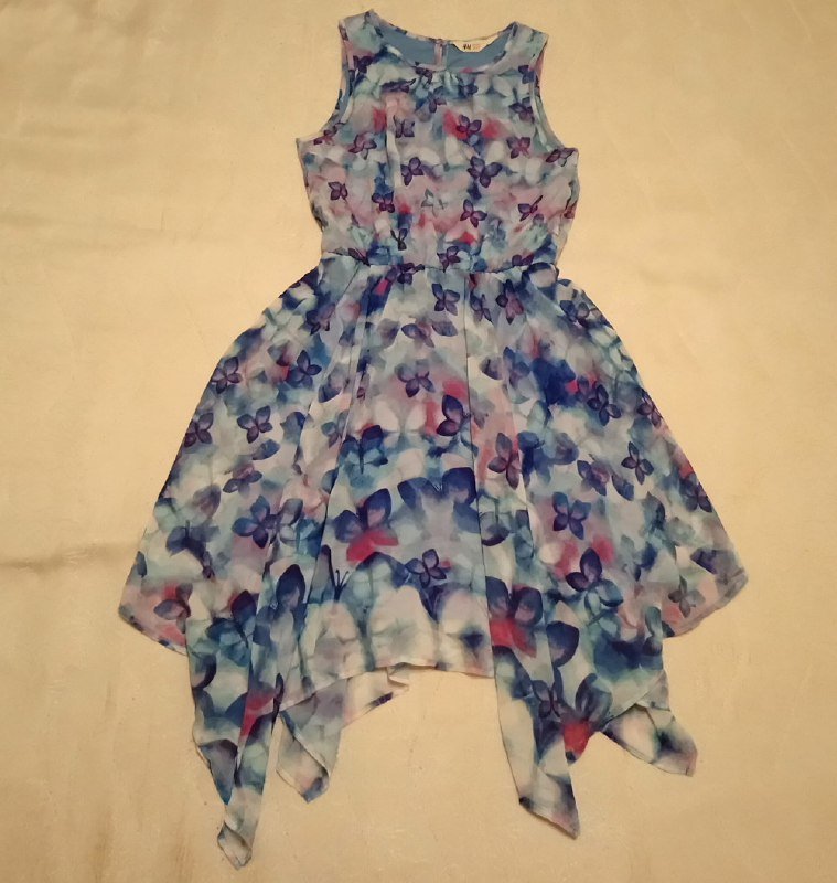 Платье H&M с бабочками