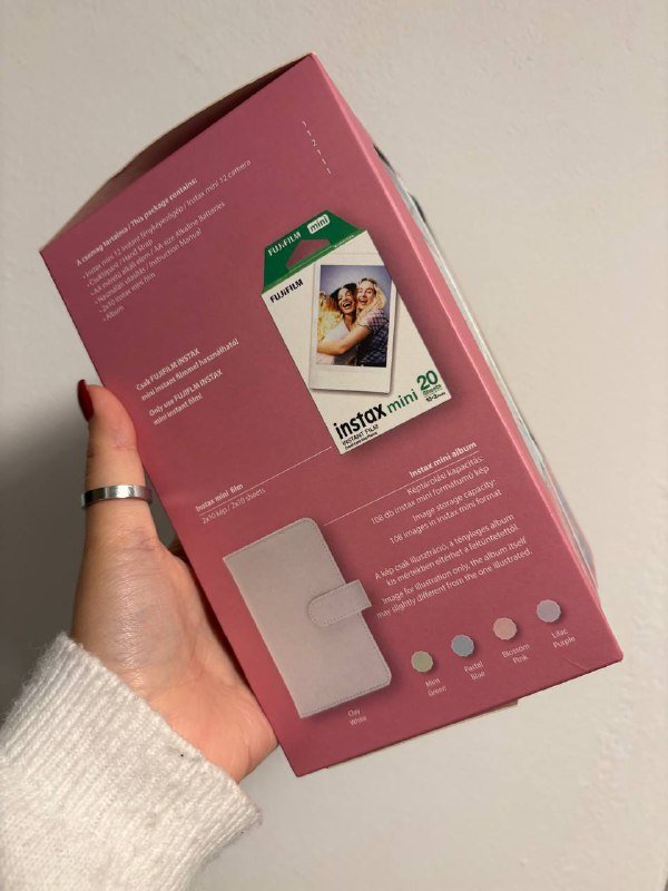 камера Fujifilm Instax Mini 12, 20 картриджей, мини-альбом 2