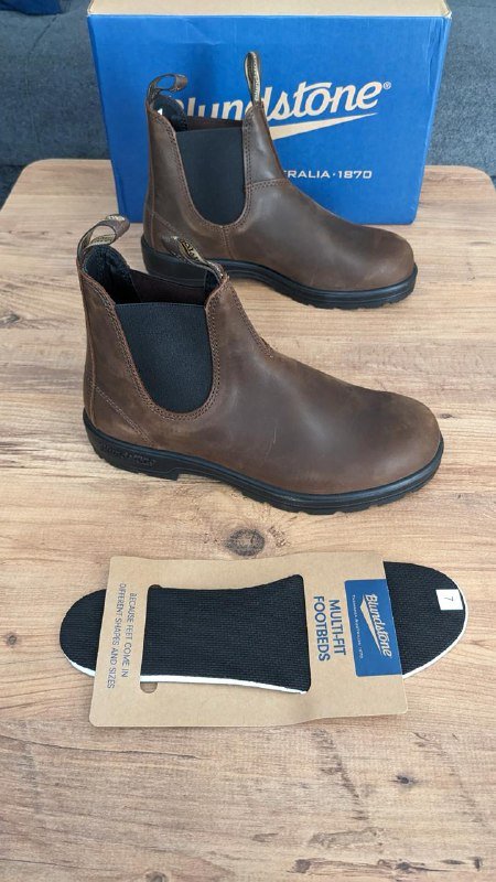 Ботинки Blundstone 1609 с стельками мужские черные размер 41 5