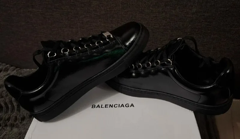 Balenciaga Arena низкие черные кроссовки, размер EU-45
