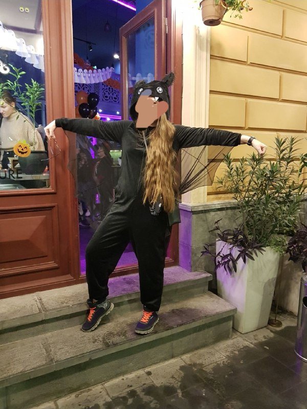 костюм-пижама летучий мышки H&M