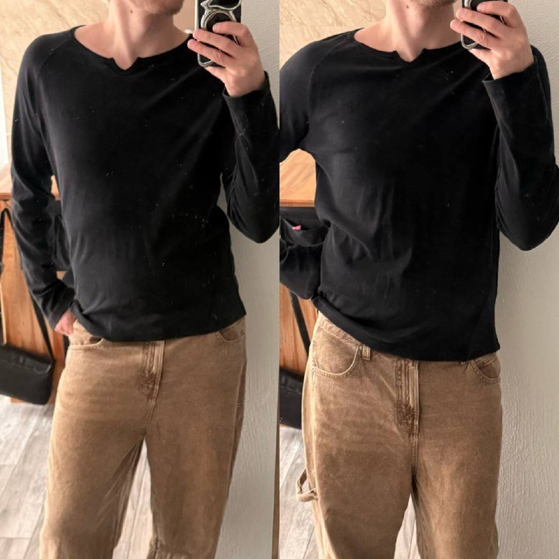 Лонгслив, джинсы, кардиган, рубашка, свитер, ботинки