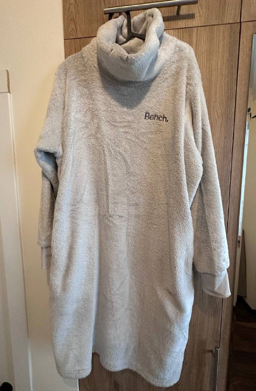 Домашнее теплое худи-платье Bench размер С-М