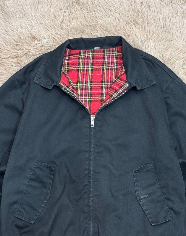 Черный Харингтон куртка размер S 3