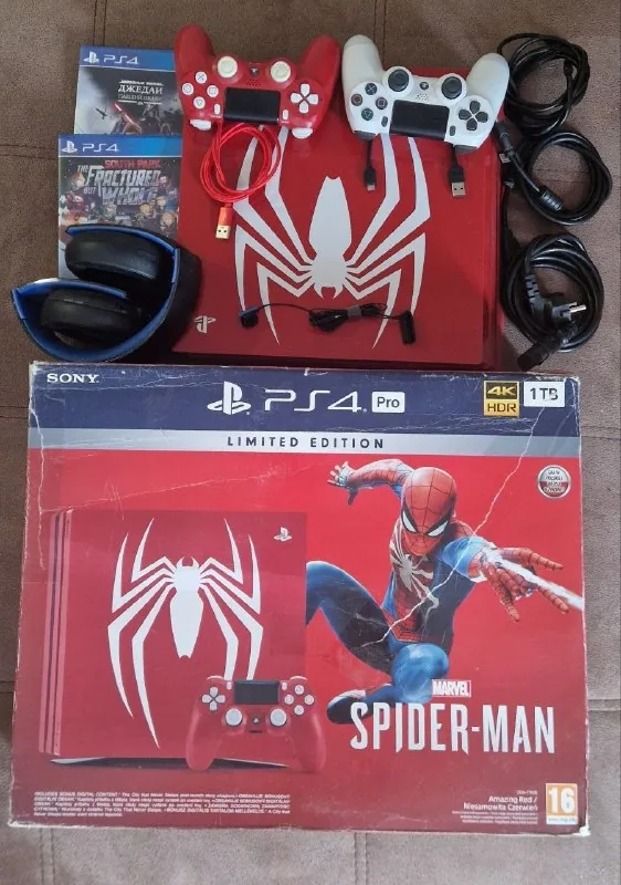 PlayStation 4 Pro 1TB Marvel's Spider-Man Limited Edition