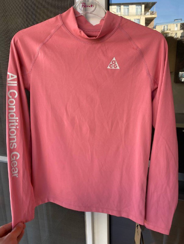 Nike Acg лонгслив женский XS-S синтетический легкий