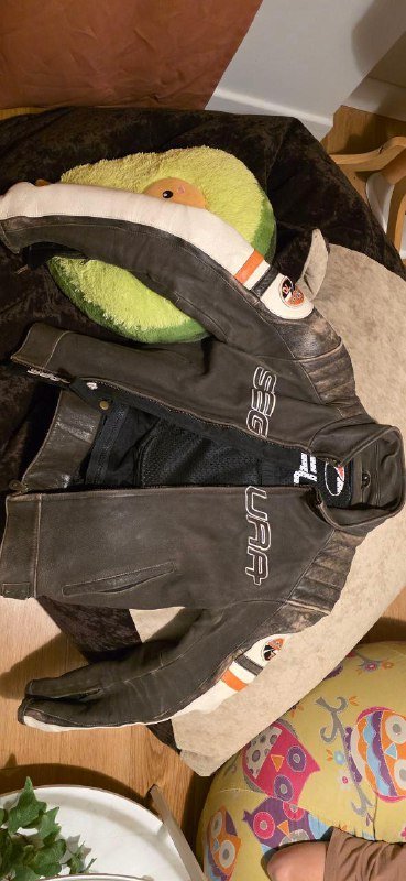 Кожаная мотокуртка Segura 2