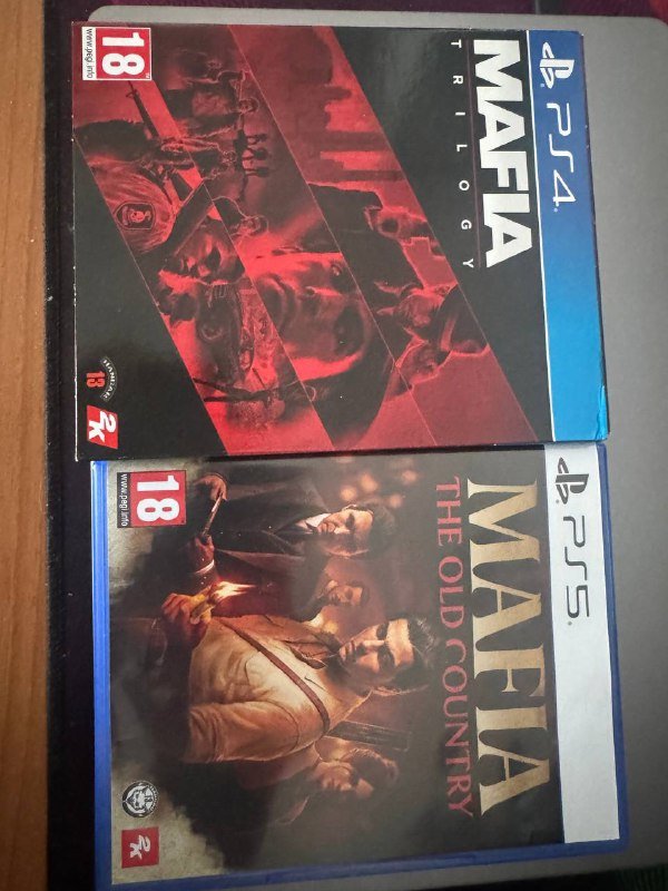 Игры Mafia Trilogy PS4, Mafia The Old Country PS5