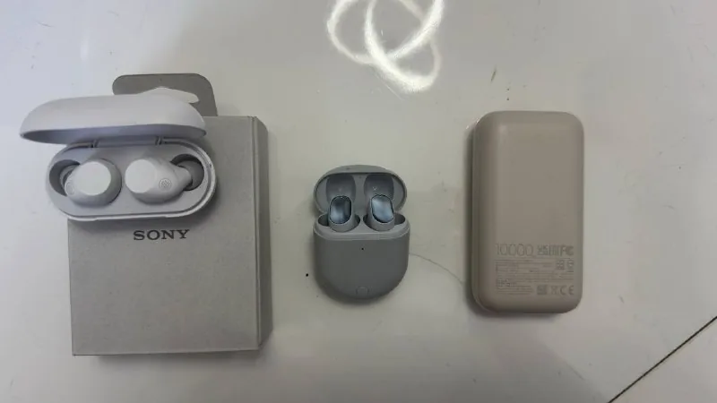 Наушники Sony WF-C710N, Redmi Buds 3 Pro, павербанк 10000 мАч