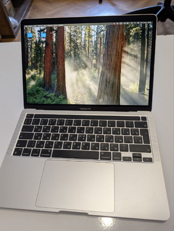 MacBook Pro 13 M1 16/256, переходник, зарядник, чехол 2