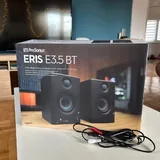 Мониторы Presonus ERIS E3.5 BT, кабели TRS Warm Audio 3