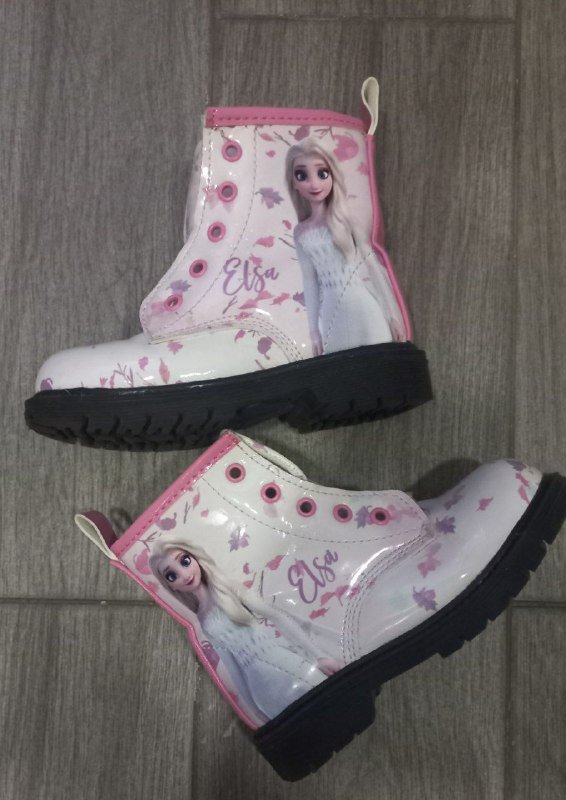 Детские ботинки размер 26 с Эльзой