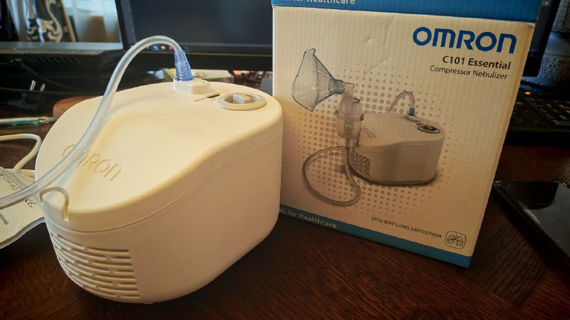 Небулайзер Omron для ингаляции с насадками