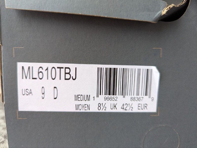 Кроссовки New Balance 610 размер 42.5 6