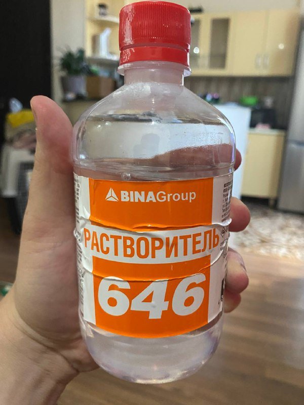 Набор строительных принадлежностей (шпатлевка, кисть, нож, растворитель, скотч, валик, грунтовка, краска, наждачная бумага, пена, клей) для ремонта 4