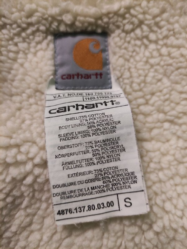 Бомбер Carhartt S, отличное состояние 3