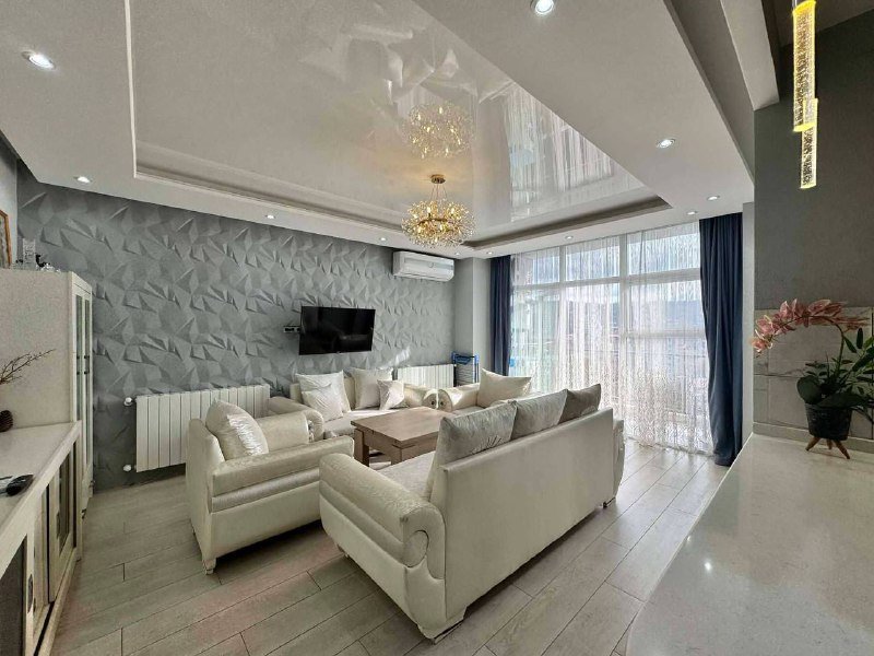 Квартира 2+1, 80 кв.м, 2 спальни, кухня, сдается