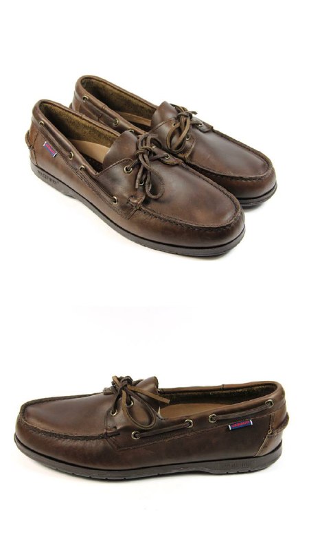 Мужские топсайдеры SEBAGO натуральная кожа 43