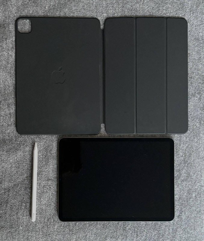 iPad Pro 11 М1 128 ГБ Apple Pencil 2 чехол 4