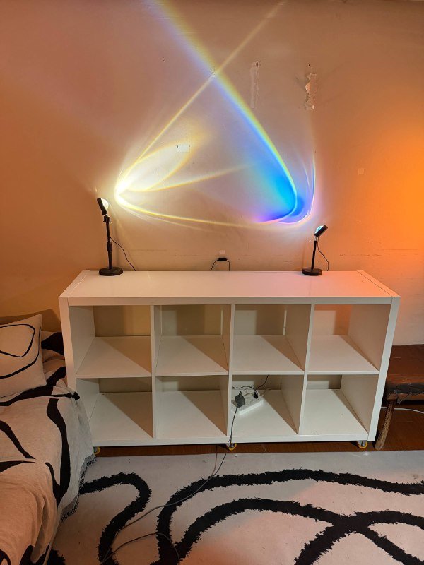 Стеллаж IKEA Kallax с колесами