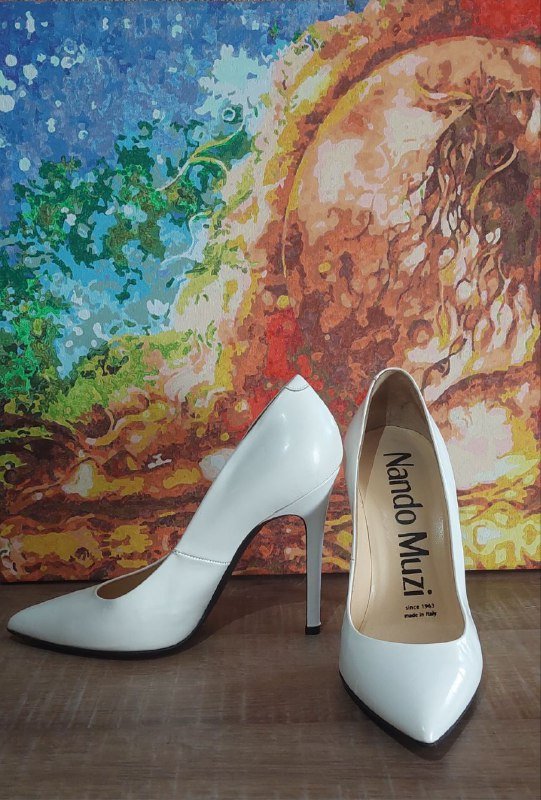 Туфли Nando Muzi женские 37 размер белые