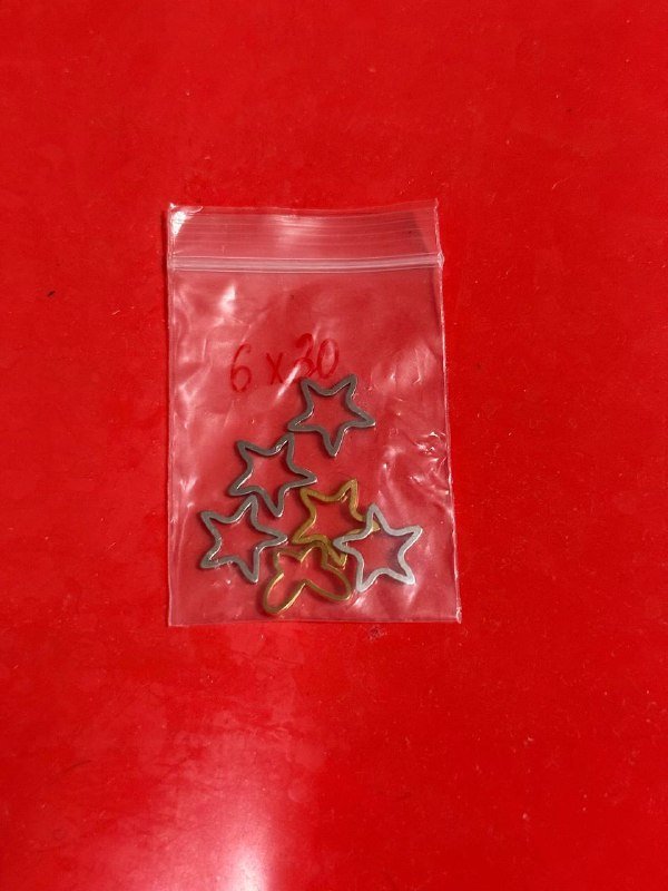 Бусины бижутерия - звезды