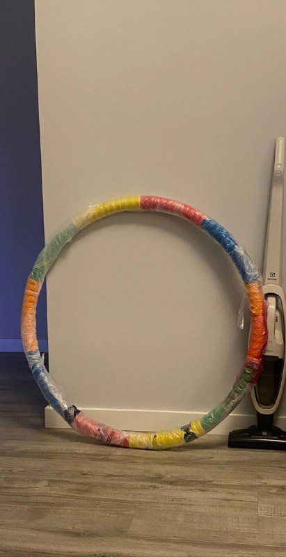 Обруч цветной в упаковке