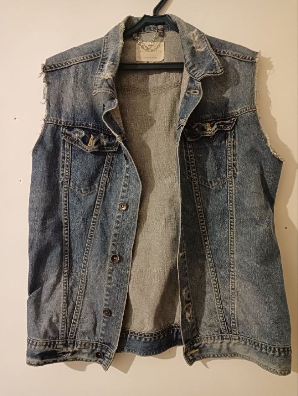 Джинсовая жилетка RIVER ISLAND, размер М