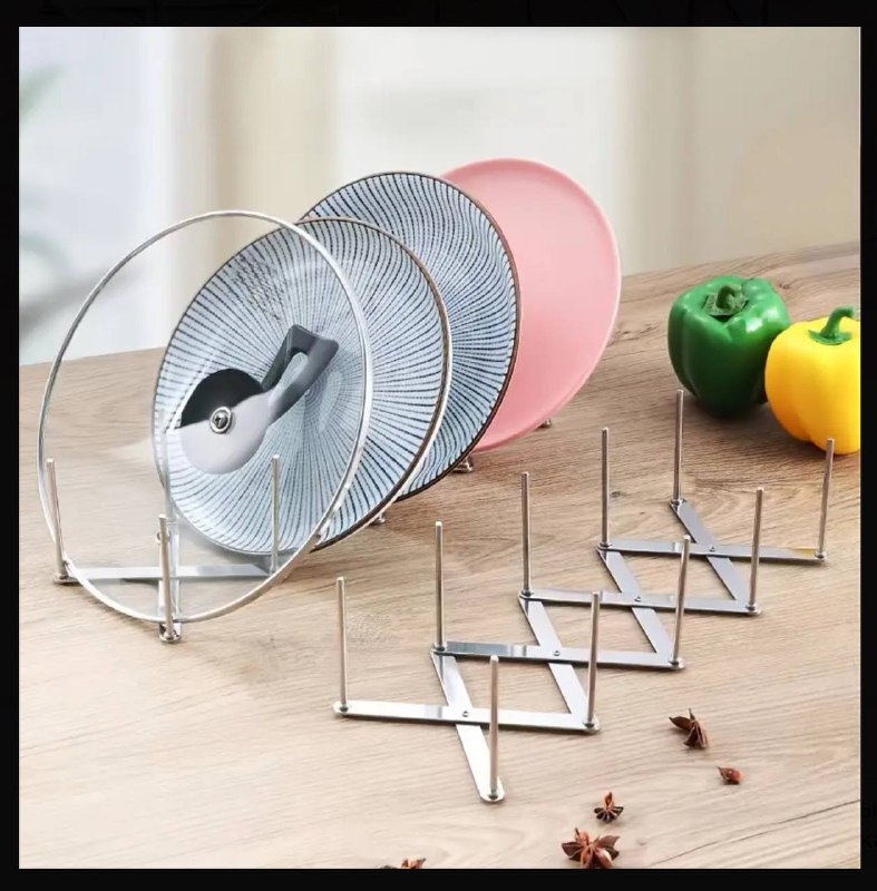 Сковородка, органайзер, триммер, пеньюар, подставки для крышек 4