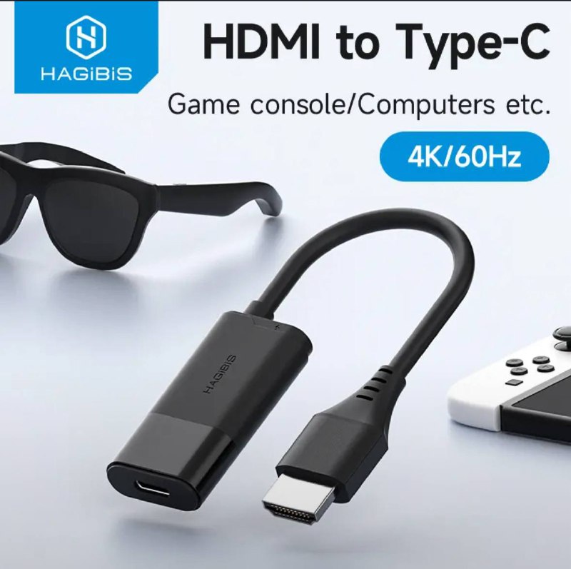 HDMI to Type-C конвертер для VR и мониторов 4