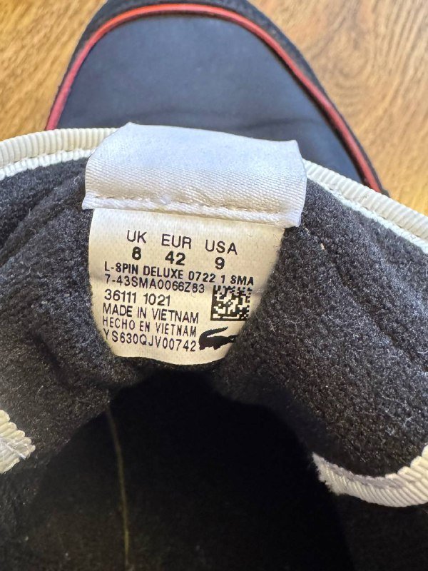 Мужские кроссовки Lacoste новые 5