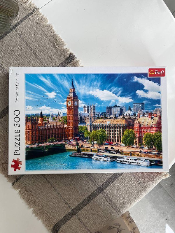 Пазлы 3 коробки 500 деталей каждая