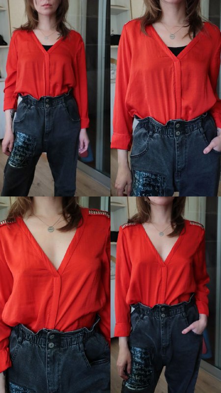 Кроп-топ с брюками, велосипедки, кулон, рубашка, блуза, сарафан, пальто, вечернее платье с серьгами 5