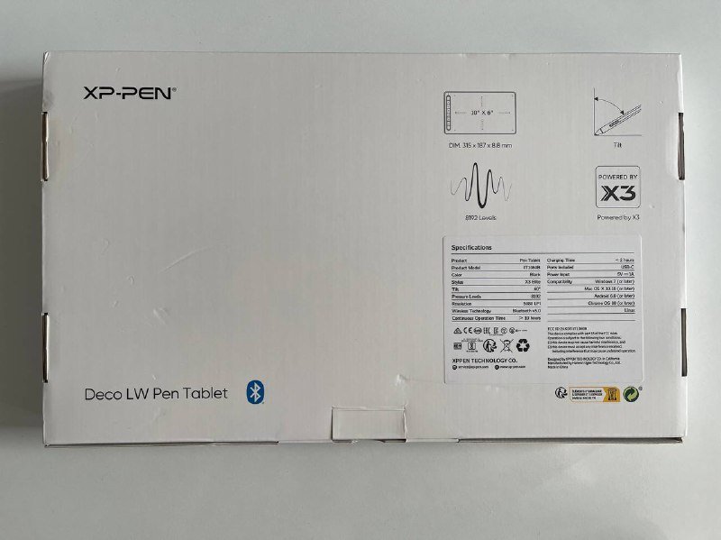 Графический планшет XP-Pen Deco LW 2