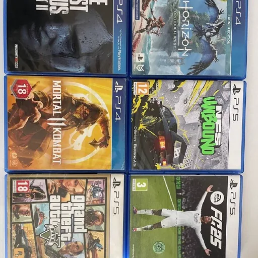 PS4, PS5 игры