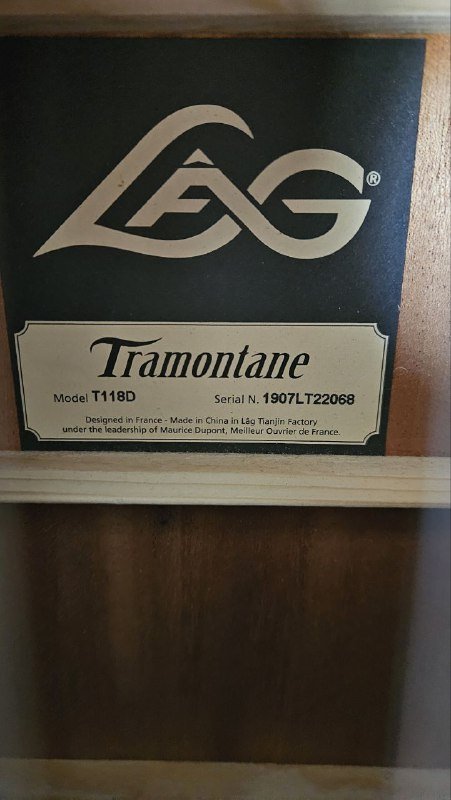 Гитара LAG Tramontane T118D с чехлом, струнами, каподастром, тюнером 2