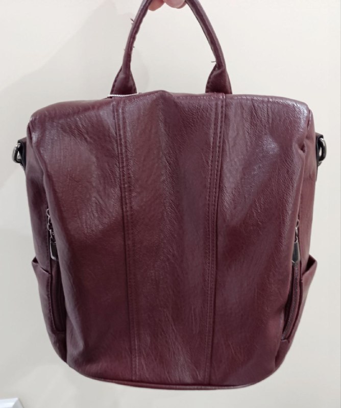 Сумка рюкзак кожаная новая 2