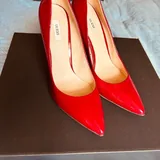 Guess туфли на каблуке, красные 2