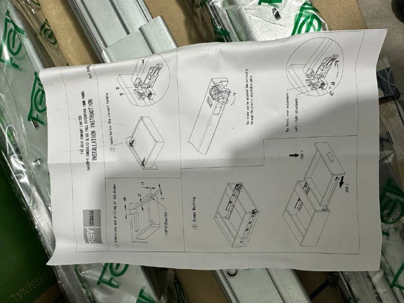 Выдвижные механизмы для ящиков GTV комплект из 6 штук 6