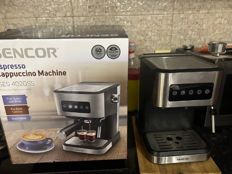 Рожковая кофеварка Sencor SES420SS 1