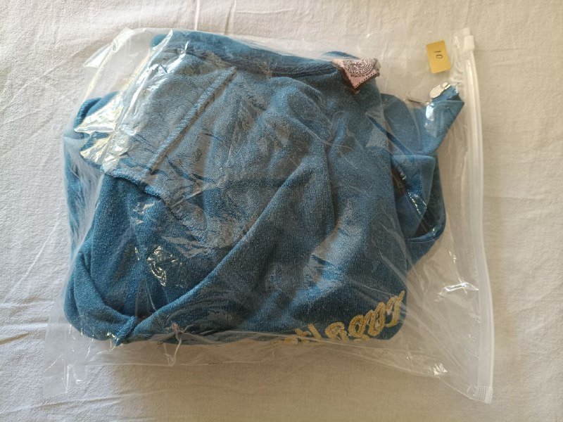 Синий костюм женский размер M