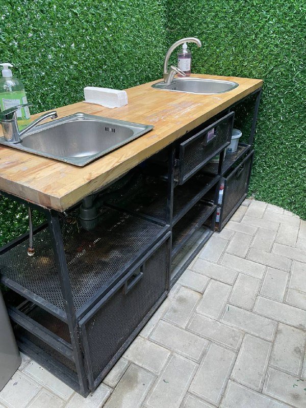 Кухонный гарнитур с мойкой 2