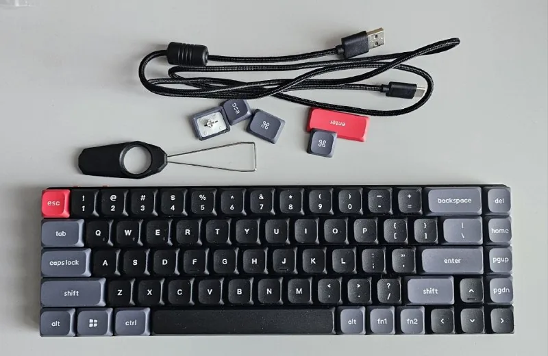 Механические клавиатуры Keychron K7 Pro, Cooler Master CK721 1