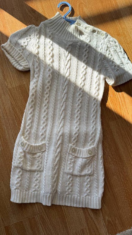 Джинсовка, куртка LC Waikiki, кремовая туника 5-8 лет 3